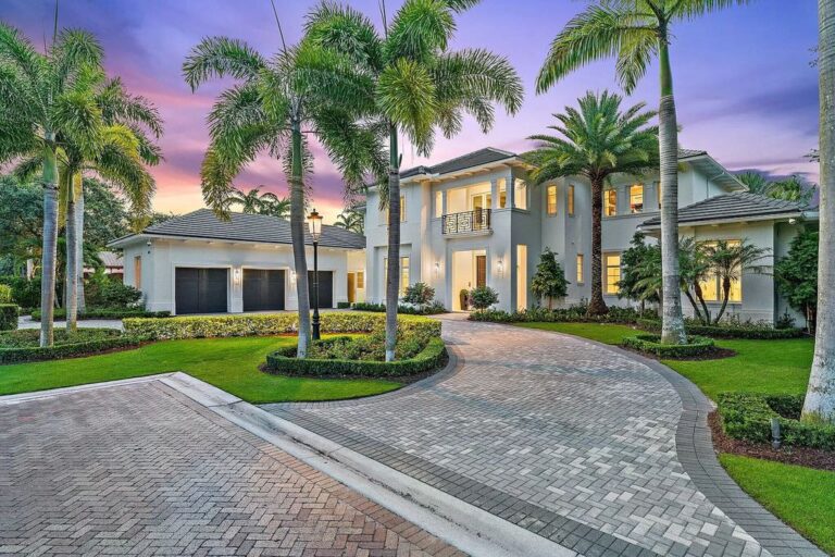A Masterfully Designed Home in Palm Beach Gardens Surrounded by Lush Tropical Landscaping Selling at $11,500,000