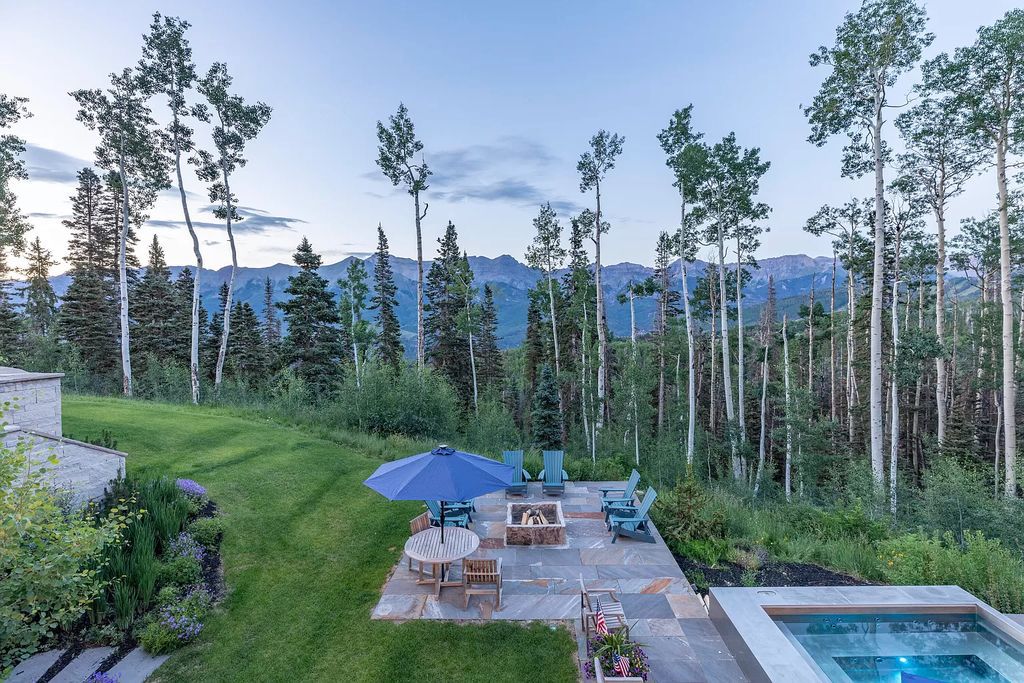 The Estate in Telluride, An impeccable estate was designed to frame these mountain views from every room and built with the finest finishes from around the world is now available for sale. This home located at 336 Ridge Rd, Telluride, Colorado