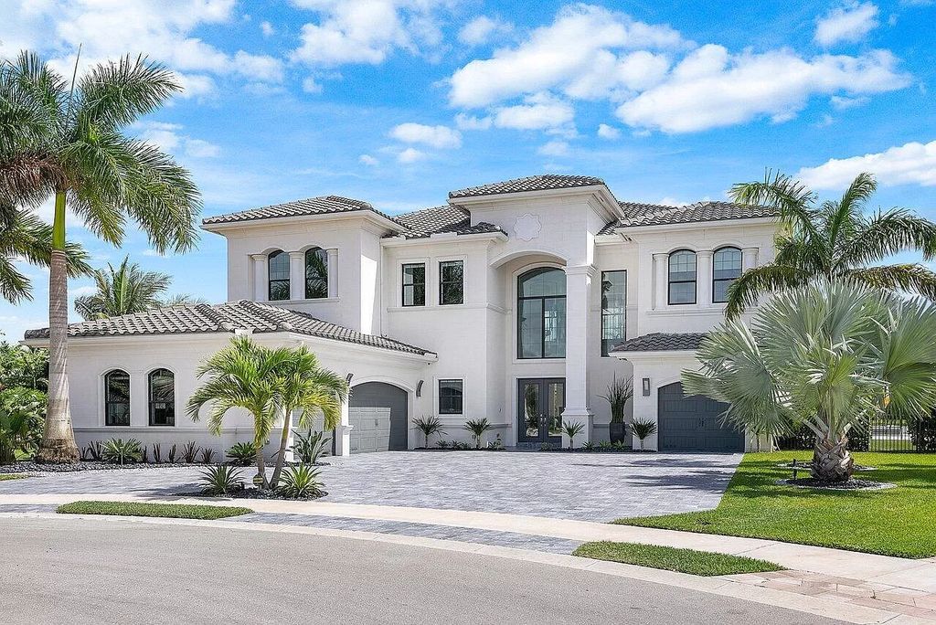The Home in Delray Beach, an incredible custom Palermo Model in one of Palm Beach County's most desirable communities with an active clubhouse is now available for sale. This home located at 16804 Couture Ct, Delray Beach, Florida