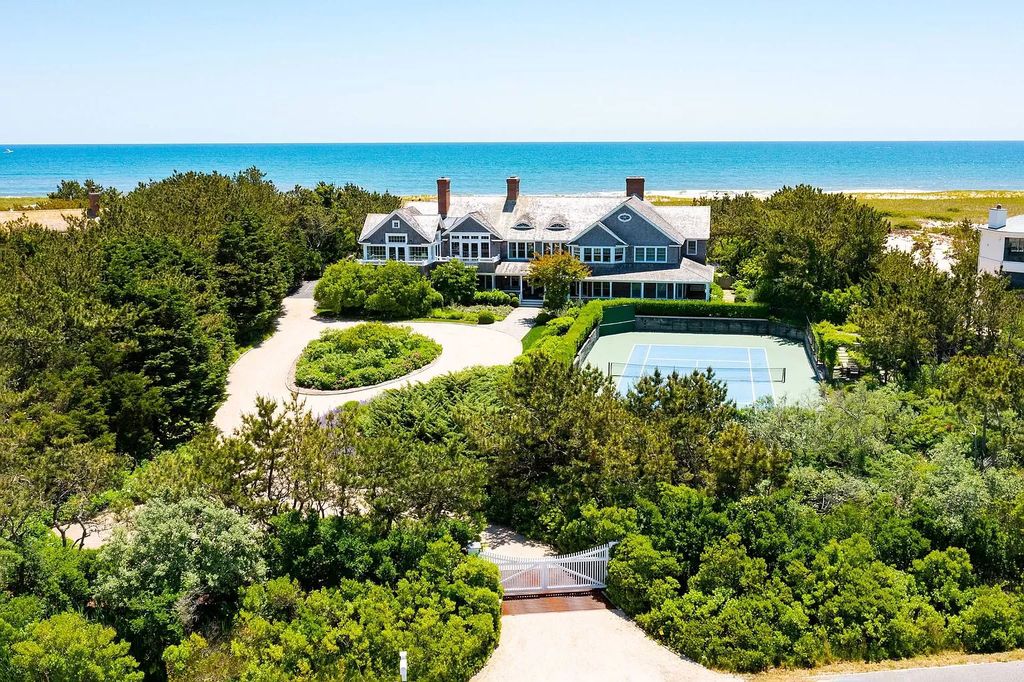 The Property in Southampton, a beach-casual traditional home on the prestigious and incomparable Meadow Lane and out to one of the most coveted stretch of beach found anywhere in the world is now available for sale. This home located at 1730 Meadow Ln, Southampton, New York