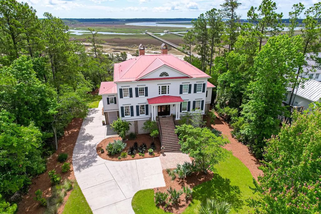 The Home in Charleston provides the most breathtaking views from every direction, now available for sale. This home located at 771 Bounty Square Dr, Charleston, South Carolina