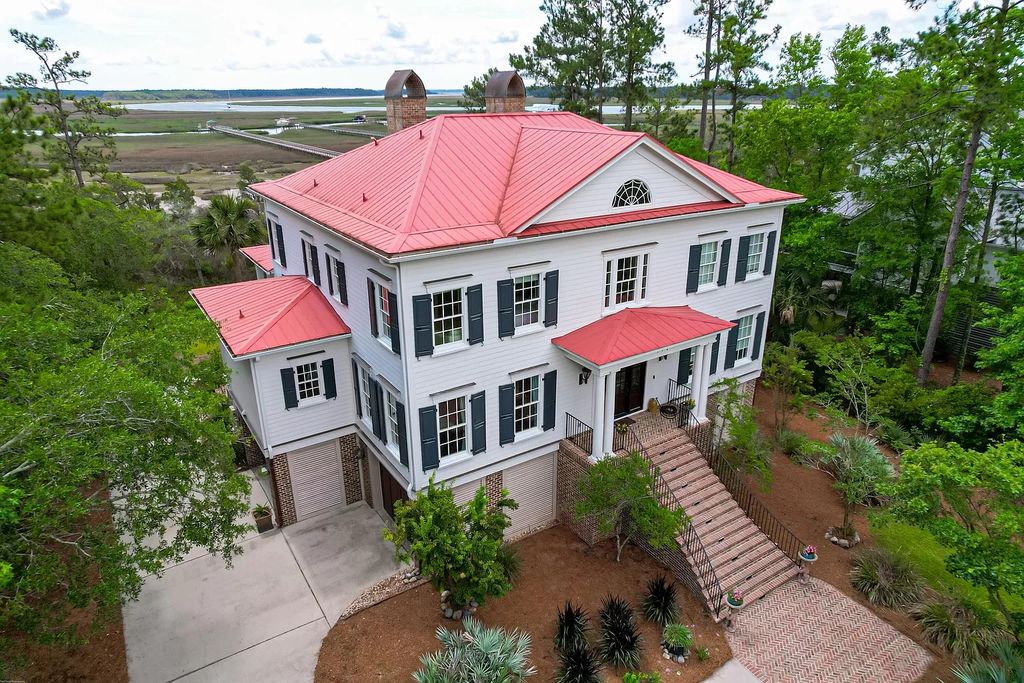 The Home in Charleston provides the most breathtaking views from every direction, now available for sale. This home located at 771 Bounty Square Dr, Charleston, South Carolina