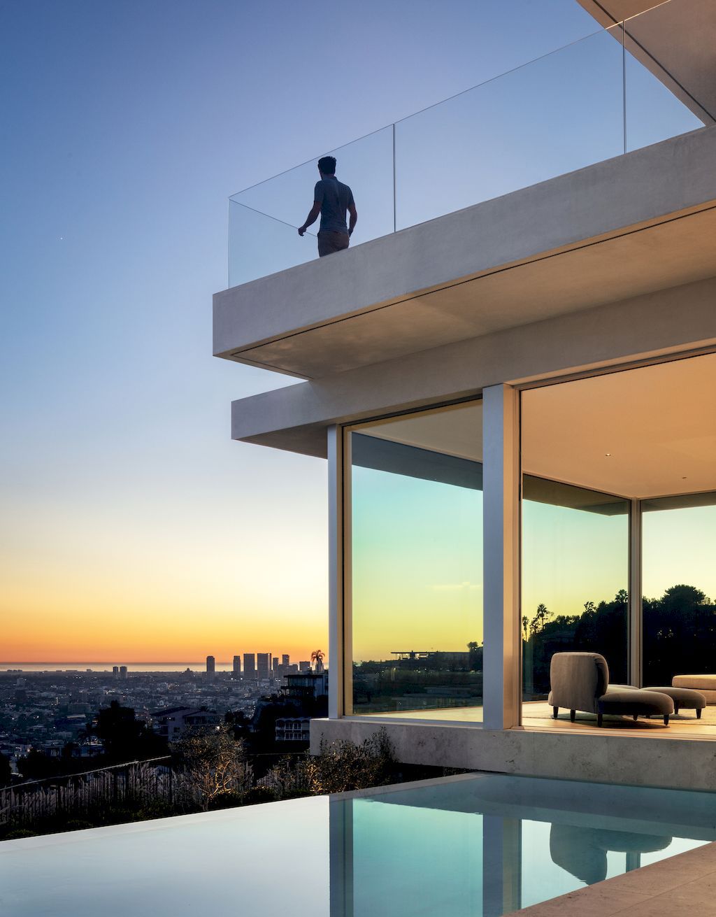 Bellgave House, celebrates history of Hollywood Hills, California by SAOTA