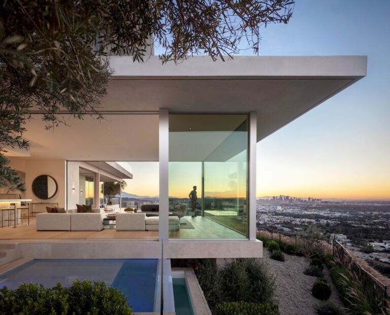 Bellgave House, Celebrates History of Hollywood Hills, Los Angeles by SAOTA