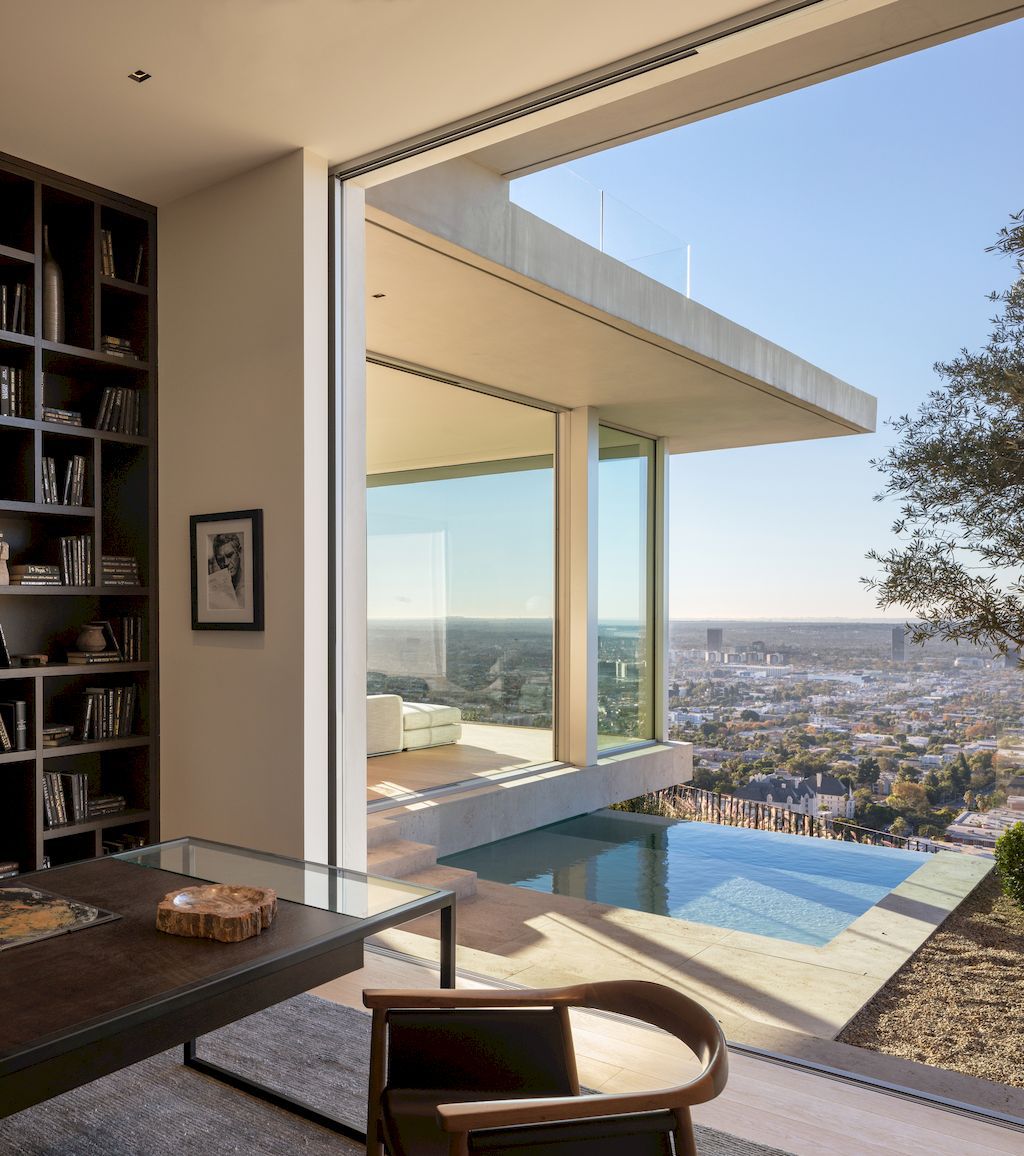 Bellgave House, celebrates history of Hollywood Hills, California by SAOTA