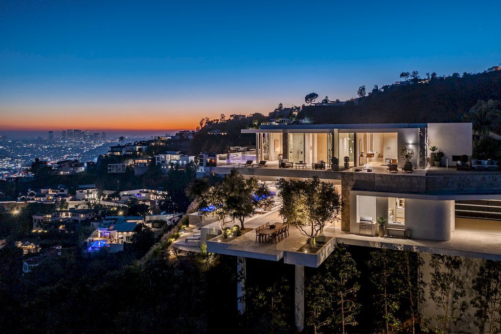 Bellgave House, celebrates history of Hollywood Hills, California by SAOTA