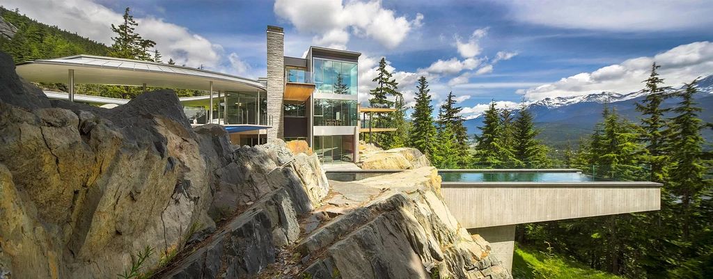 The House in Whistler commands attention with encompassing lake views, now available for sale. This home located at 5462 Stonebridge Dr, Whistler, BC V0N 1B3, Canada