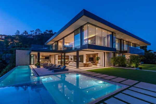 Brand New Architectural Masterpiece In Pacific Palisades Designed By 