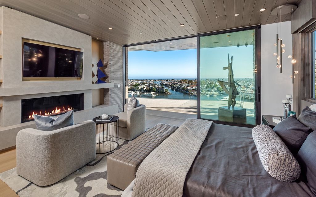 The Home in Corona Del Mar, a brand new construction trophy property on Dolphin Terrace was intricately curated with extreme elegance and sophistication is now available for sale. This home located at 1201 Dolphin Ter, Corona Del Mar, California