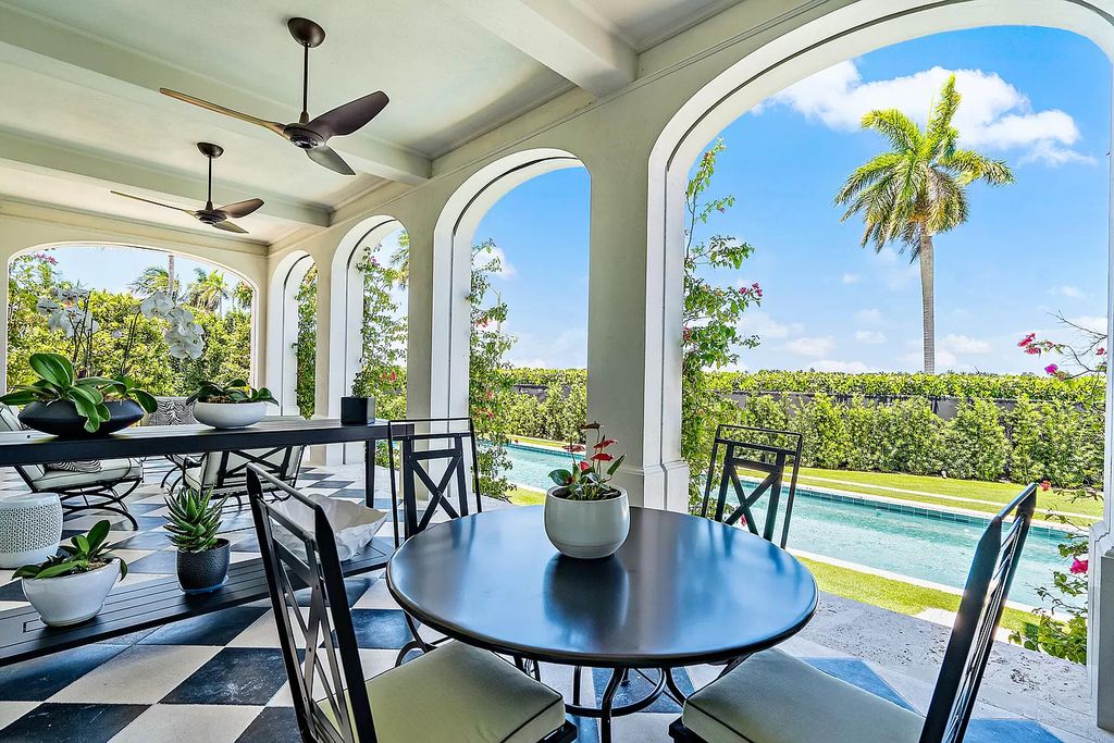 The Home in West Palm Beach is is an elegant contemporary take on classic Palm Beach architecture with black-framed windows with exquisite attention to detail now available for sale. This home located at 2305 S Flagler Dr, West Palm Beach, Florida
