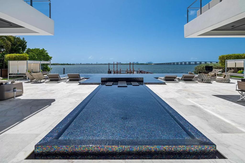 The Mansion in Miami, a magnificent open Bayfront Masterpiece on Miami’s most secluded true gated community was built with the highest level of luxury. This home located at 4505 Sabal Palm Rd, Miami, Florida.