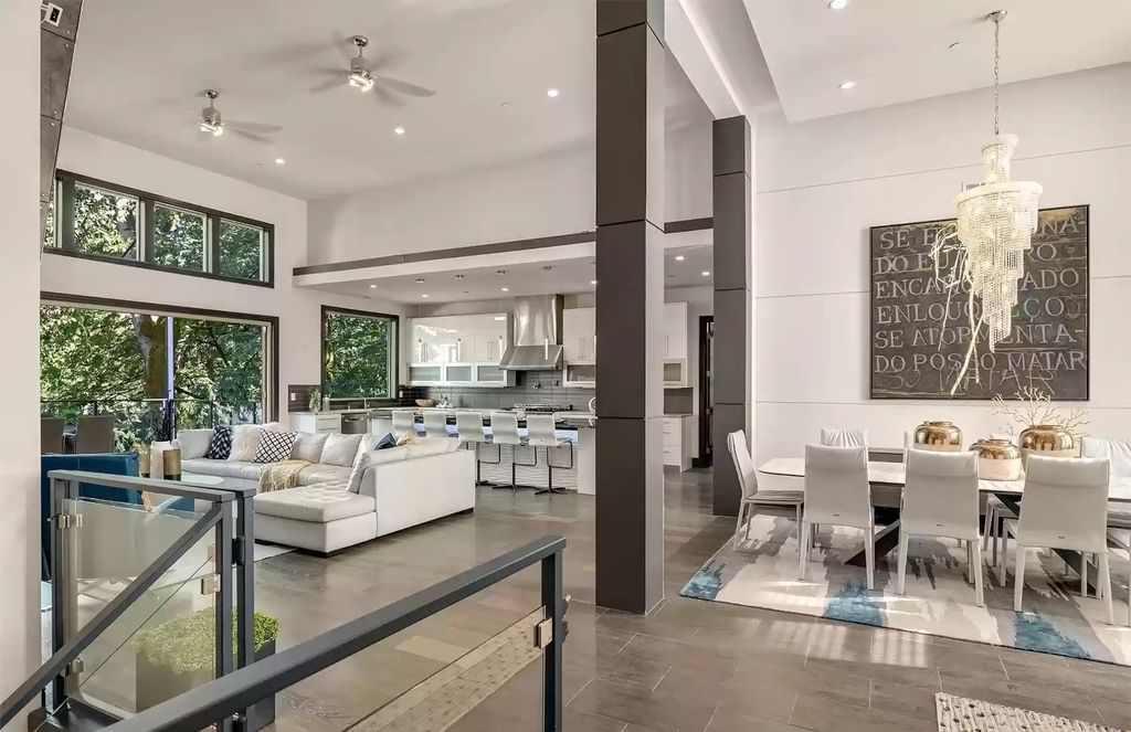 The Estate in Mercer Island is a magnificent light-filled home featuring unrivaled artistry and remarkable architecture now available for sale. This home located at 6002 E Mercer Way, Mercer Island, Washington; offering 05 bedrooms and 05 bathrooms with 4,315 square feet of living spaces.