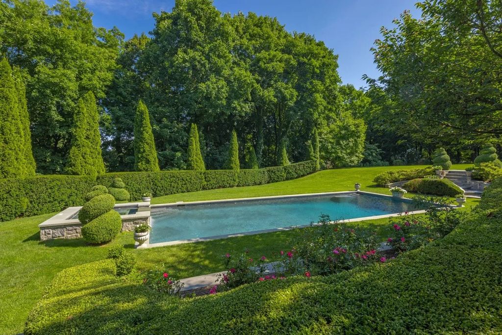 The House in Greenwich offers every luxury & amenity on an executive level, now available for sale. This home located at 16 Deer Park Dr, Greenwich, Connecticut