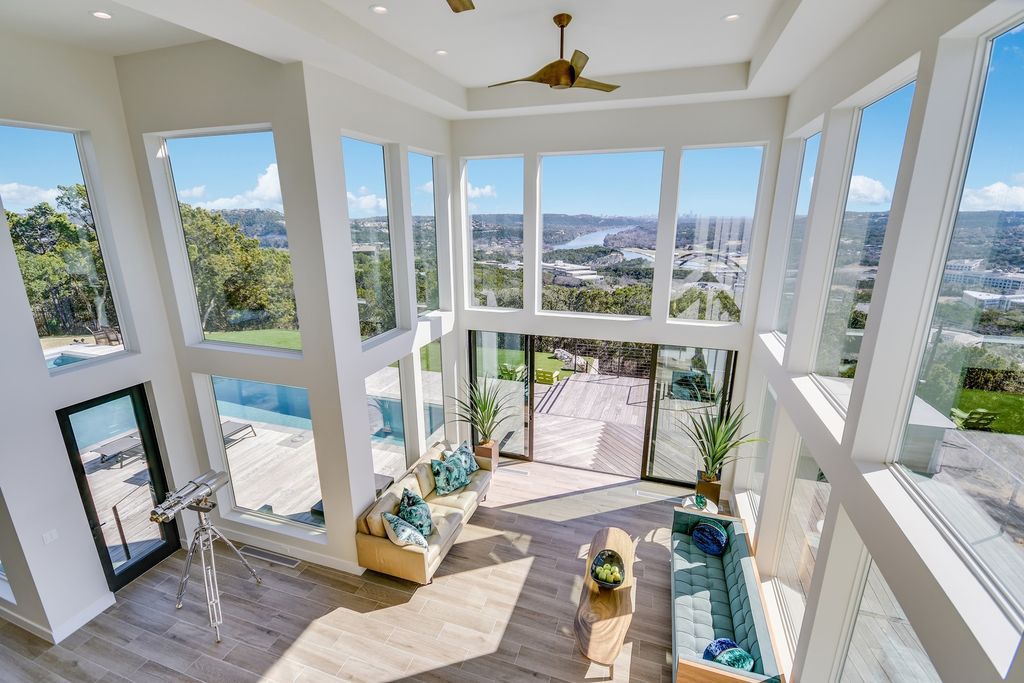 The Home in Austin, a one of a kind property have been significantly upgraded in 2021 with Modern and open floor plan is now available for sale. This home located at 6307 W Courtyard Dr, Austin, Texas
