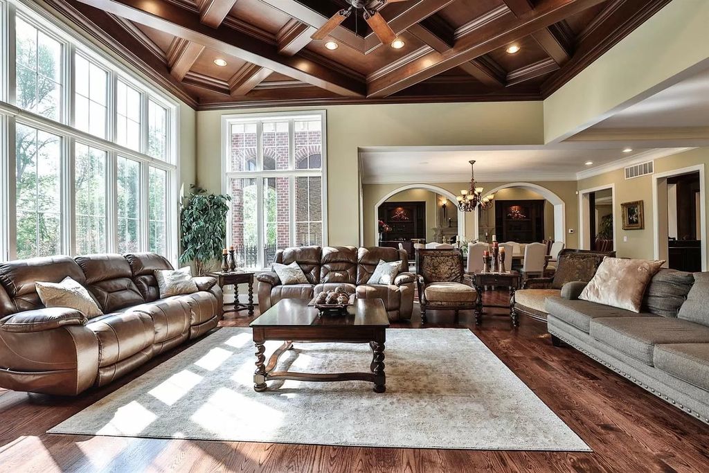 The Estate in Cincinnati is a luxurious home featuring detailed ceilings throughout in main floor and great outdoor spaces now available for sale. This home located at 9170 Given Rd, Cincinnati, Ohio offering 06 bedrooms and 09 bathrooms with 10,760 square feet of living spaces.