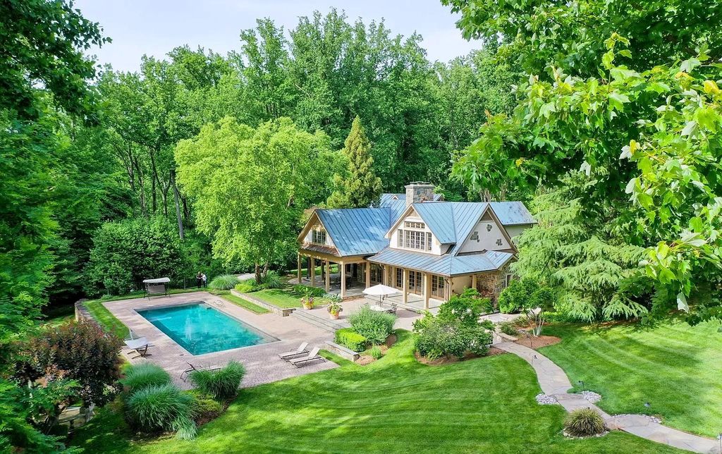 The Estate in Severna Park is nestled on the banks of the Severn River, only 10 minutes from historic Annapolis, now available for sale. This home located at 938 Old County Rd, Severna Park, Maryland