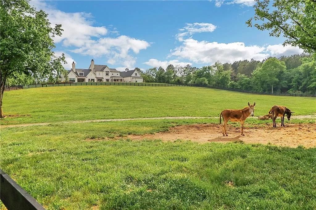 The Estate in Canton is a luxurious home perfectly situated on 13.20 manicured acres with spacious floor plan and expansive outdoor - indoor living spaces now available for sale. This home located at 2455 Lower Birmingham Rd, Canton, Georgia; offering 07 bedrooms and 08 bathrooms with 8,700 square feet of living spaces. 