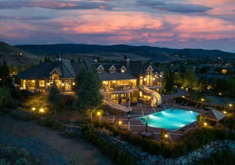 Discover the Pennington Mansion in Southwest Reno, Nevada An Estate of