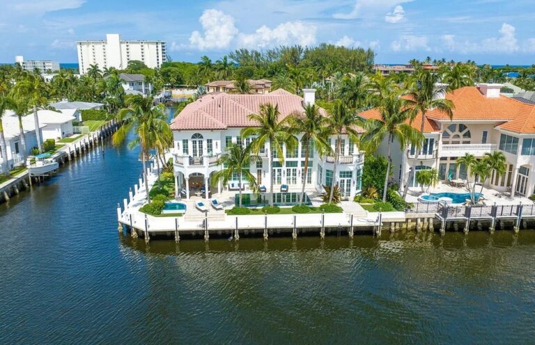 This $11,500,000 Wonderful Estate in Delray Beach offers Quintessential South Florida Living and Entertaining