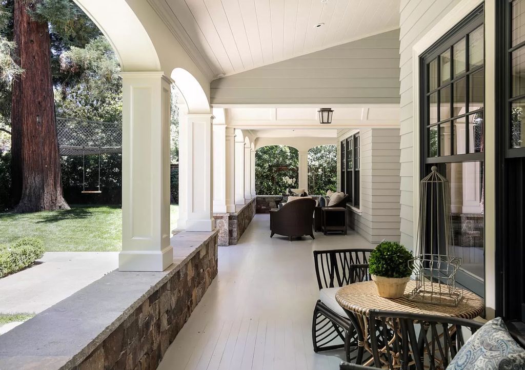 The Home in Palo Alto is a remarkable property with exquisite gardens, wrap-around front porch and finest designer finishes throughout now available for sale. This home located at 200 Lowell Ave, Palo Alto, California