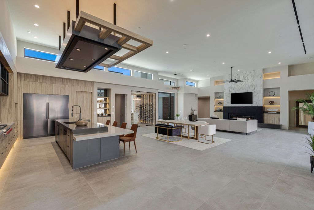 The Home in Las Vegas is a Brand new modern single-story dream compound within minutes from the Lone Mountain regional and equestrian park and the shops at Downtown Summerlin now available for sale. This home located at 4261 N Grand Canyon Dr, Las Vegas, Nevada