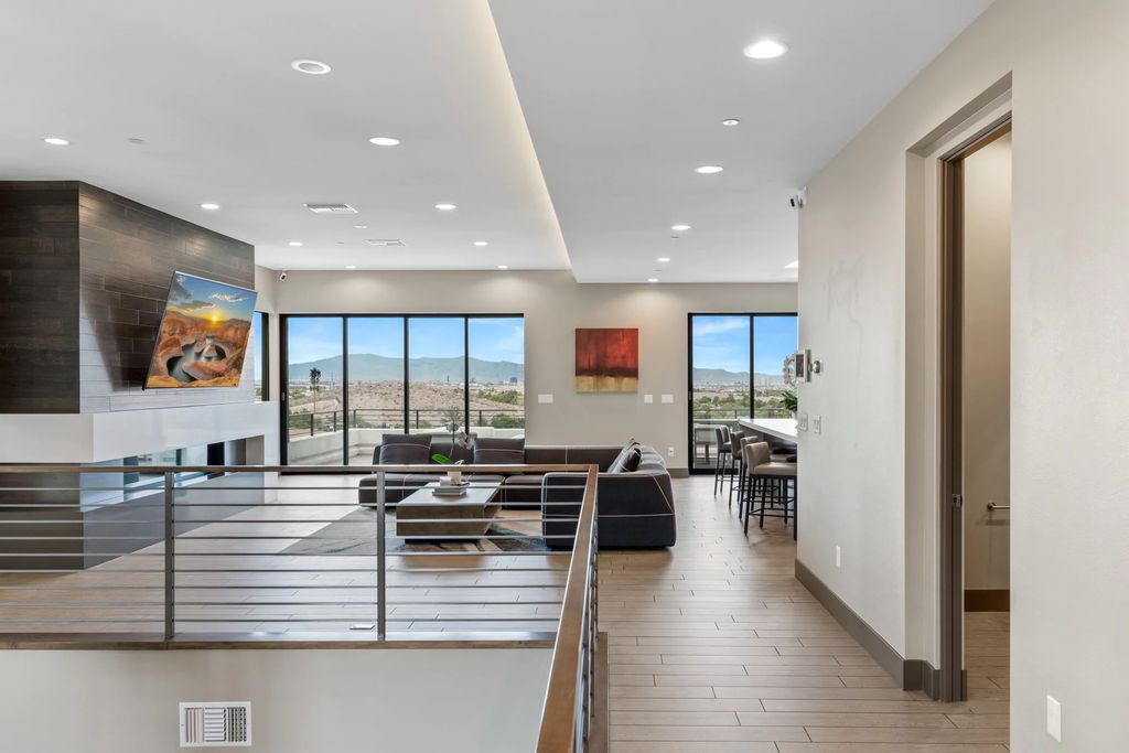 The Home in Las Vegas is an awe-inspiring ultra-modern fully-furnished residence boasts all the modern living amenities for entertaining and family gatherings now available for sale. This home located at 11106 Villa Bellagio Dr, Las Vegas, Nevada