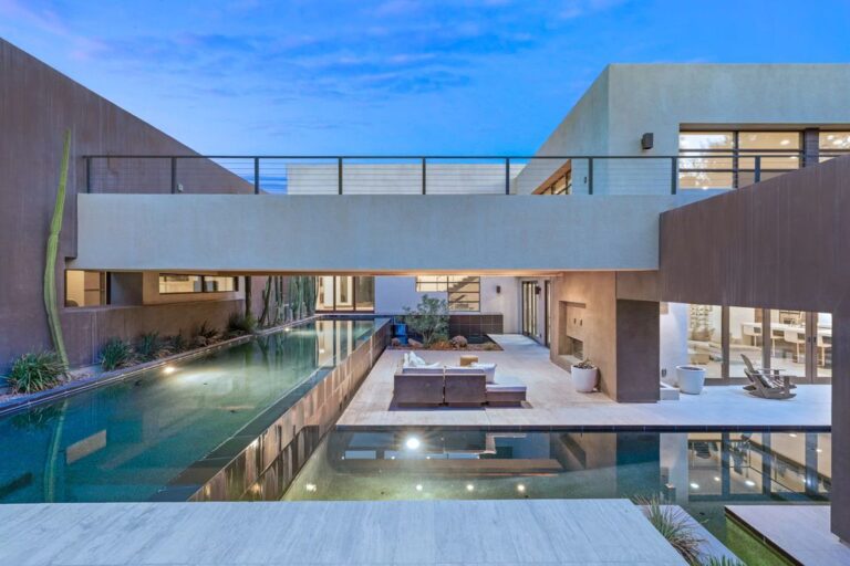 This $5,750,000 Blue Heron Home in Las Vegas showcases the Pinnacle of Luxurious Desert Living