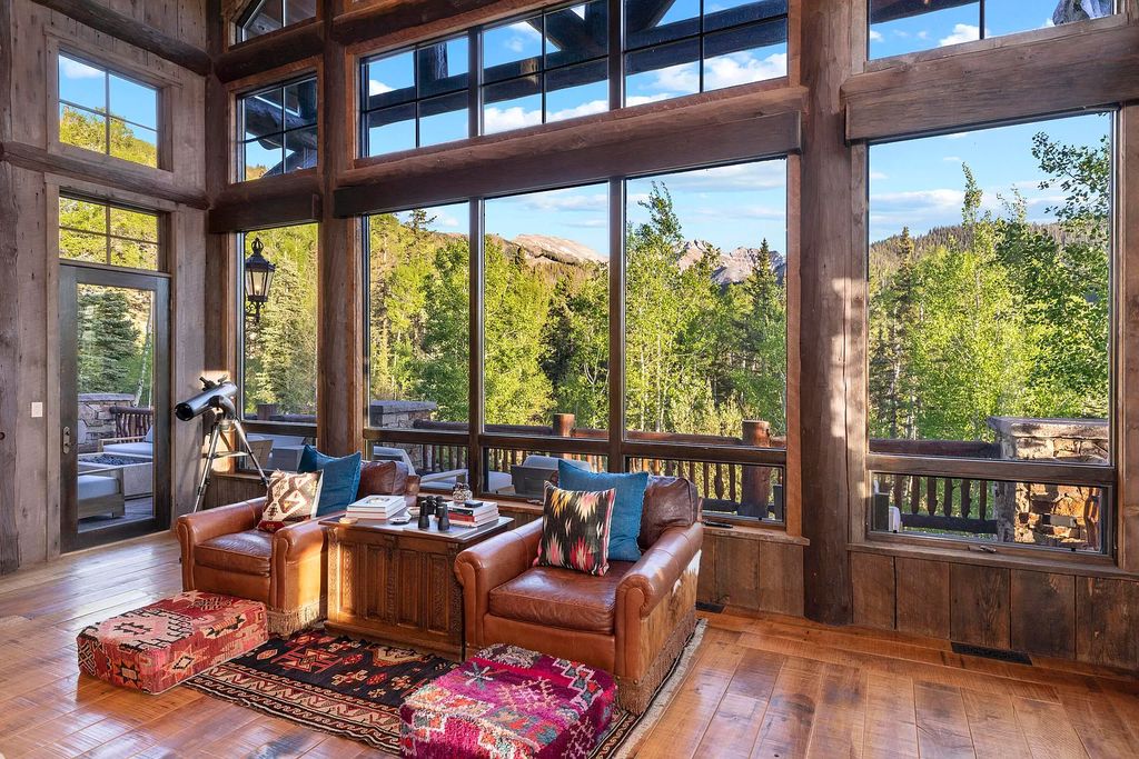 The Home in Mountain Village, an exquisite mountain estate borders the Telluride Ski Area punctuated by fine finishes and excellent craftsmanship is now available for sale. This home located at 118 Prospect Creek Dr, Mountain Village, Colorado