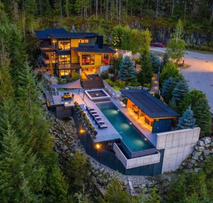 This Gorgeous Architecturally Designed Mountain Modern Home in Whistler Asks for C$7,900,000