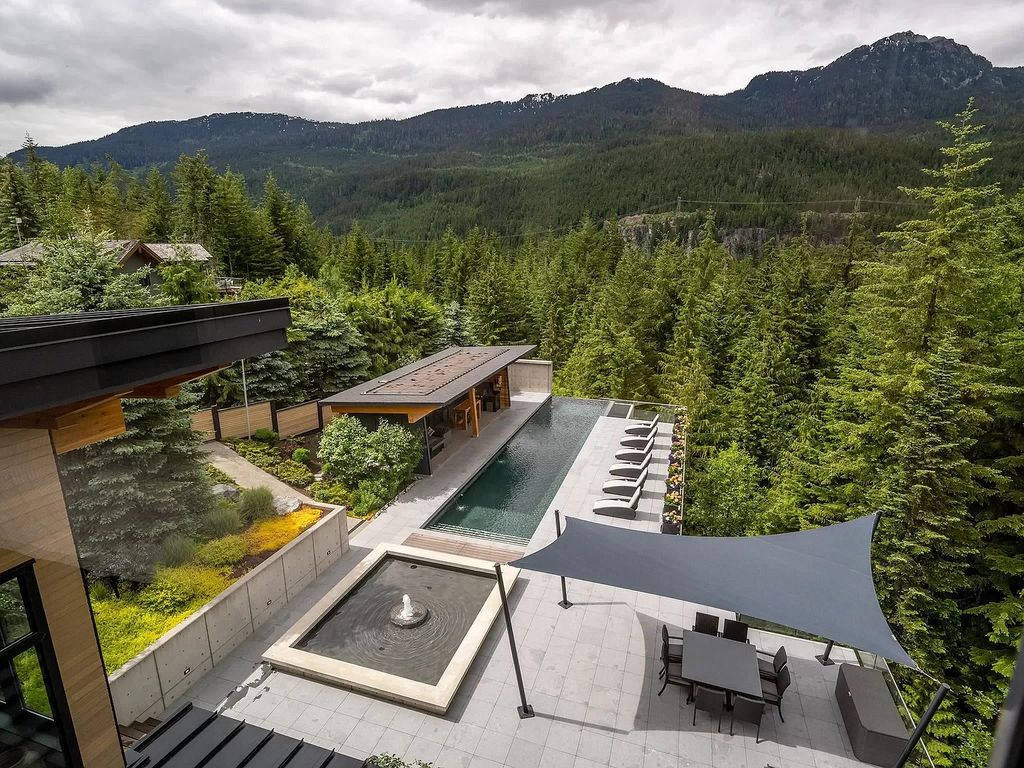 The Home in Whistler is a mountain refuge, an ideal place to escape from the world or throw a fabulous party, now available for sale. This home located at 1563 Spring Creek Dr, Whistler, BC V0N 1B1, Canada