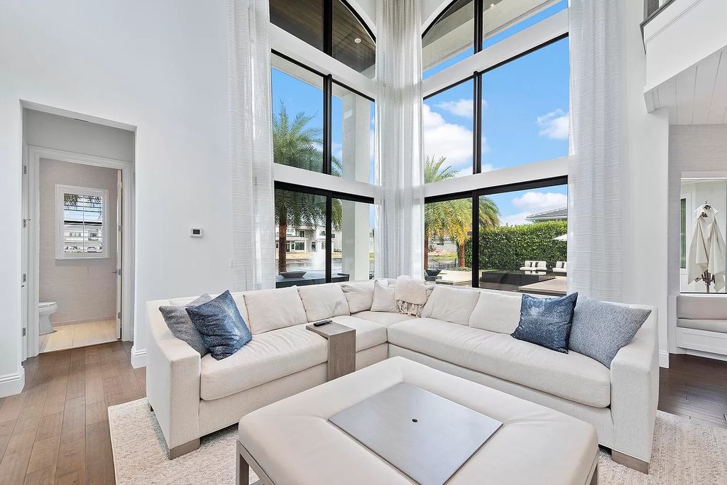The Home in Boca Raton, a an impressive two-story residence masterfully designed for luxurious living and gracious entertaining on an oversized waterfront lot within the highly desirable community of Royal Palm Polo is now available for sale. This home located at 7305 NW 27th Ave, Boca Raton, Florida