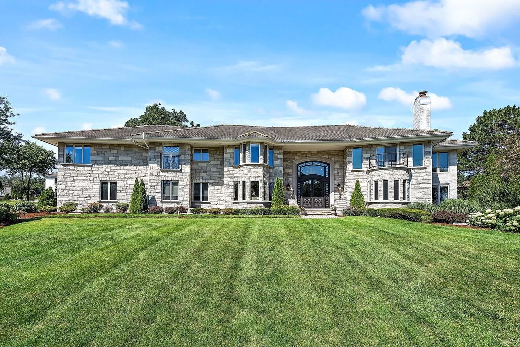 The Residence in Oak Brook is a luxurious home restructured and remodeled the exterior and interior, now available for sale. This home located at 1611 Midwest Club Pkwy, Oak Brook, Illinois