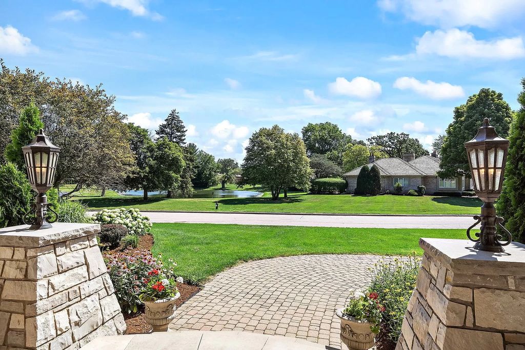 The Residence in Oak Brook is a luxurious home restructured and remodeled the exterior and interior, now available for sale. This home located at 1611 Midwest Club Pkwy, Oak Brook, Illinois