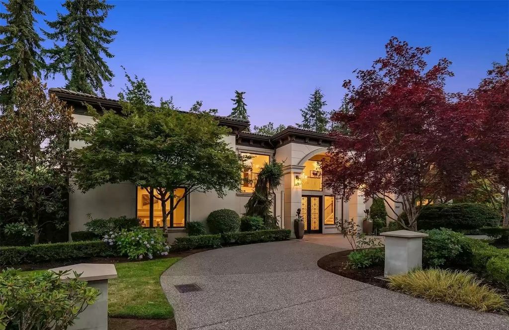 The Estate in Medina is a luxurious home recently updated with refinished hardwoods, open spaces for daily living and entertaining now available for sale. This home located at 8245 NE 26th St, Medina, Washington; offering 05 bedrooms and 05 bathrooms with 5,440 square feet of living spaces.