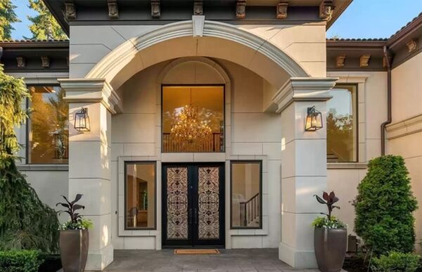 Embracing European Design, this Distinctive Medina Estate Hits Market for $5.9 Million