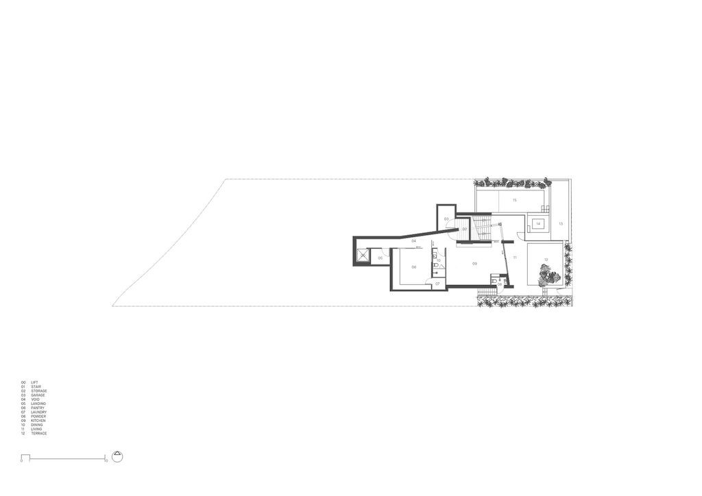 Emplacement House with views outward still privacy by NTF Architecture