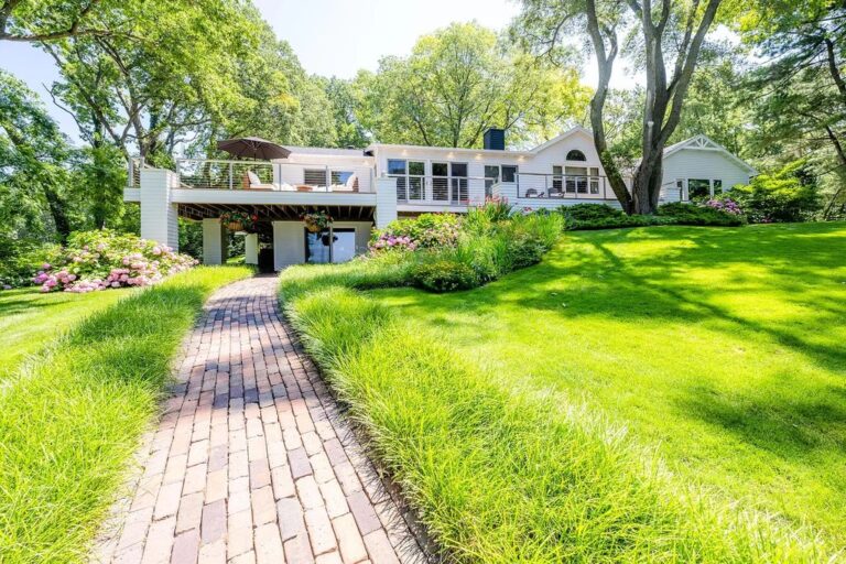 Enjoy Spectacular Views of Lake Michigan from This $2.9 Million Fabulous Home in Stevensville