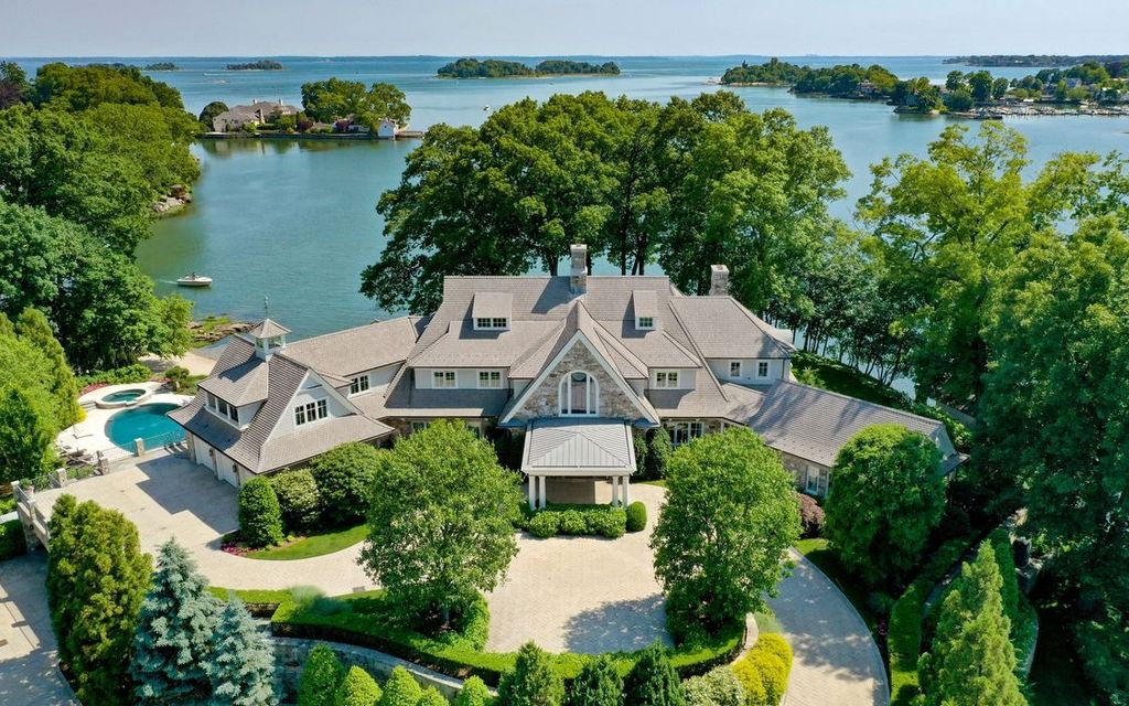 The Home in Greenwich is built with the highest level of craftsmanship and attention to detail in every room, now available for sale. This home located at 11 Island Ln, Greenwich, Connecticut