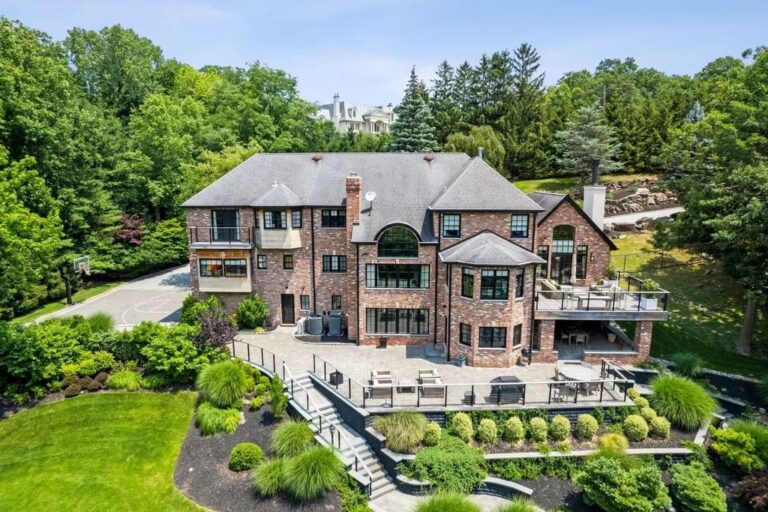 Ensuring Your Maximum Privacy in Alpine, this Well Landscaped Estate Hits Market for $4.795M