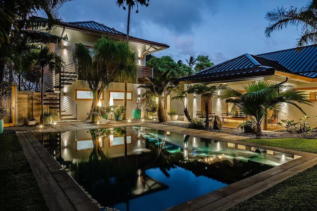 The Estate in Paia is a luxurious home designed, crafted and curated for your exceptional living experience now available for sale. This home located at 52 Nonohe Pl, Paia, Hawaii; offering 02 bedrooms and 03 bathrooms with 2,160 square feet of living spaces.