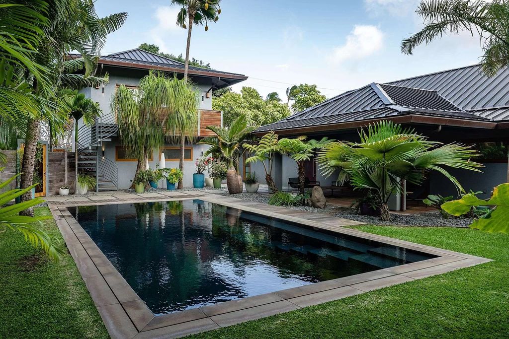 The Estate in Paia is a luxurious home designed, crafted and curated for your exceptional living experience now available for sale. This home located at 52 Nonohe Pl, Paia, Hawaii; offering 02 bedrooms and 03 bathrooms with 2,160 square feet of living spaces.