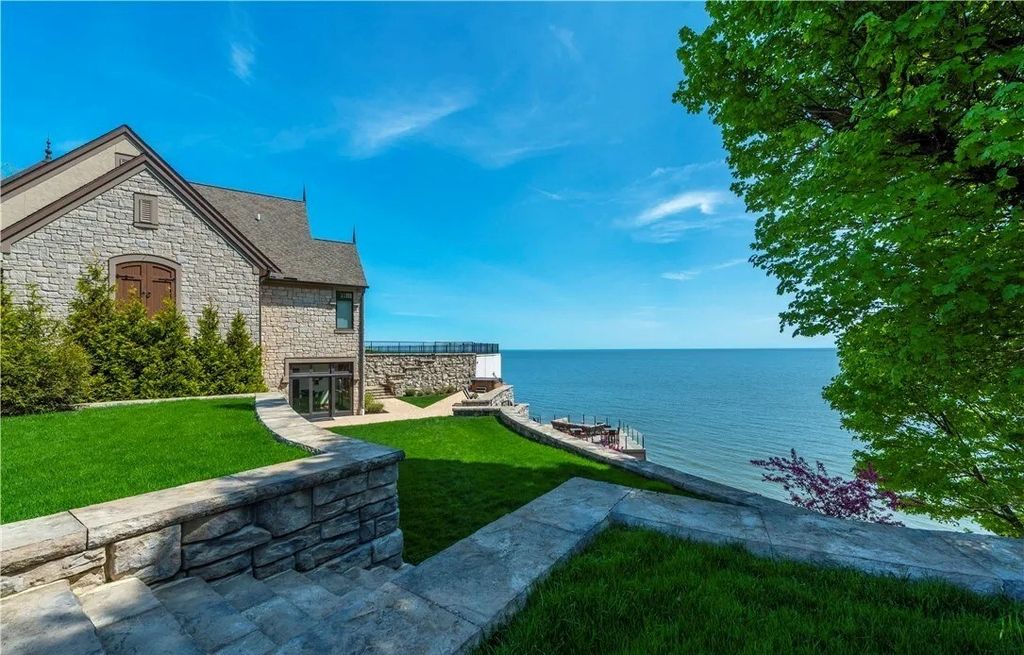 The Estate in Bay Village is a luxurious home where interior is tastefully done throughout to boast much of natural light now available for sale. This home located at 30708 Lake Rd, Bay Village, Ohio; offering 06 bedrooms and 09 bathrooms with 12,955 square feet of living spaces.