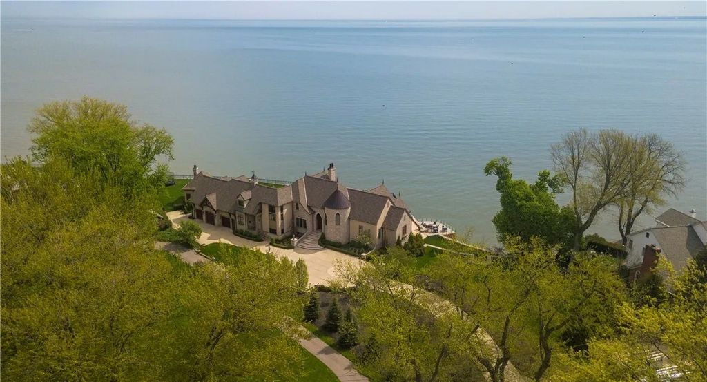 The Estate in Bay Village is a luxurious home where interior is tastefully done throughout to boast much of natural light now available for sale. This home located at 30708 Lake Rd, Bay Village, Ohio; offering 06 bedrooms and 09 bathrooms with 12,955 square feet of living spaces.