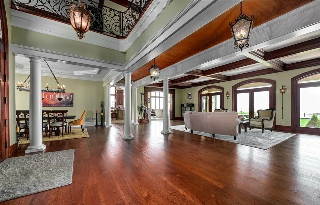 The Estate in Bay Village is a luxurious home where interior is tastefully done throughout to boast much of natural light now available for sale. This home located at 30708 Lake Rd, Bay Village, Ohio; offering 06 bedrooms and 09 bathrooms with 12,955 square feet of living spaces.