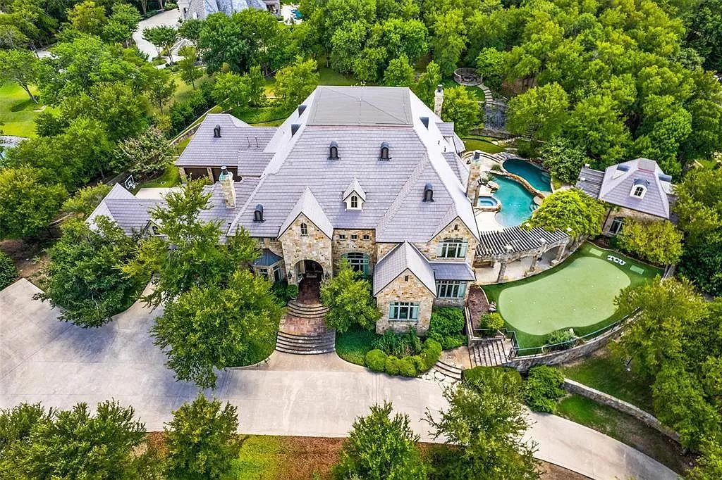 Exclusive Mira Vista Estate in Fort Worth features French Traditional with Contemporary Transitional Design Asks $4.825 Million
