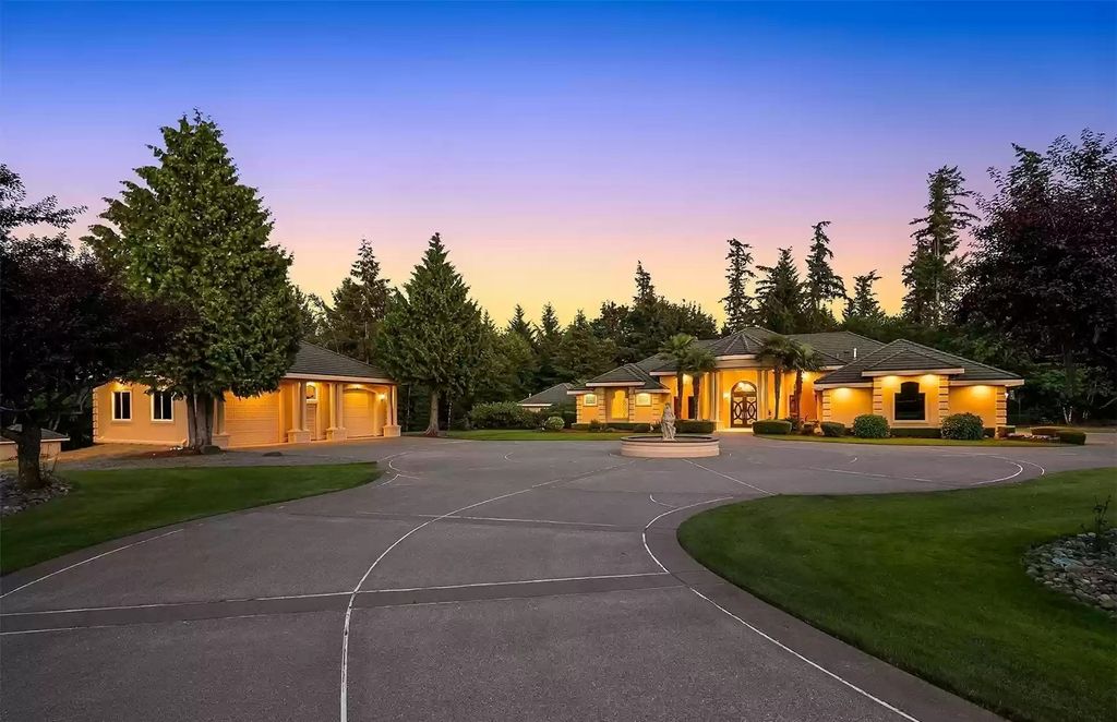 The Estate in Auburn is a luxurious home located on a tranquil setting with nature surrounding now available for sale. This home located at 20927 SE 322nd Street, Auburn, Washington; offering 04 bedrooms and 05 bathrooms with 4,610 square feet of living spaces.