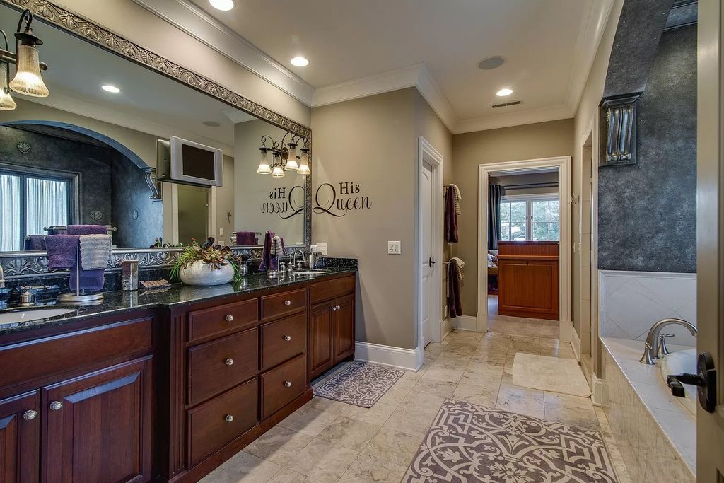 The Home in Brentwood is ideal for hosting gatherings of friends & family on any scale, now available for sale. This home located at 1010 Morgans Landing Ct, Brentwood, Tennessee