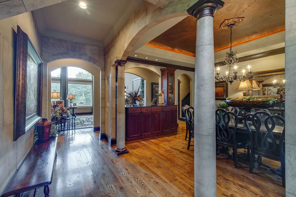 The Home in Brentwood is ideal for hosting gatherings of friends & family on any scale, now available for sale. This home located at 1010 Morgans Landing Ct, Brentwood, Tennessee