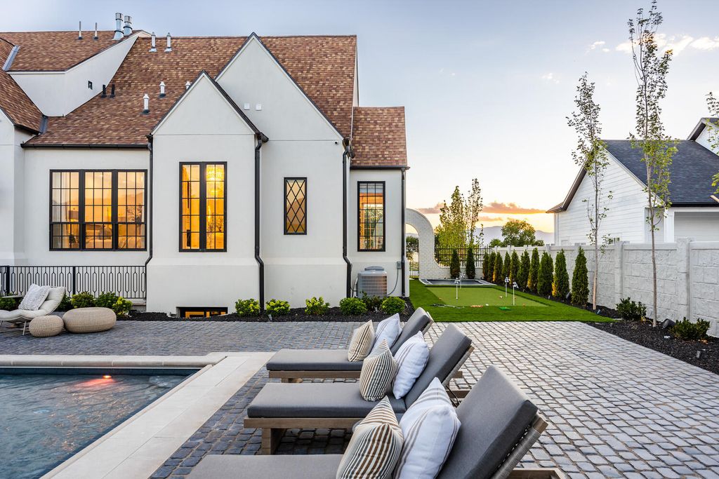 The Home in Vineyard, one of the most spectacular properties in Utah Valley features a modern European design with an open floor plan and the finest finishes is now available for sale. This home located at 262 N 350 W, Vineyard, Utah