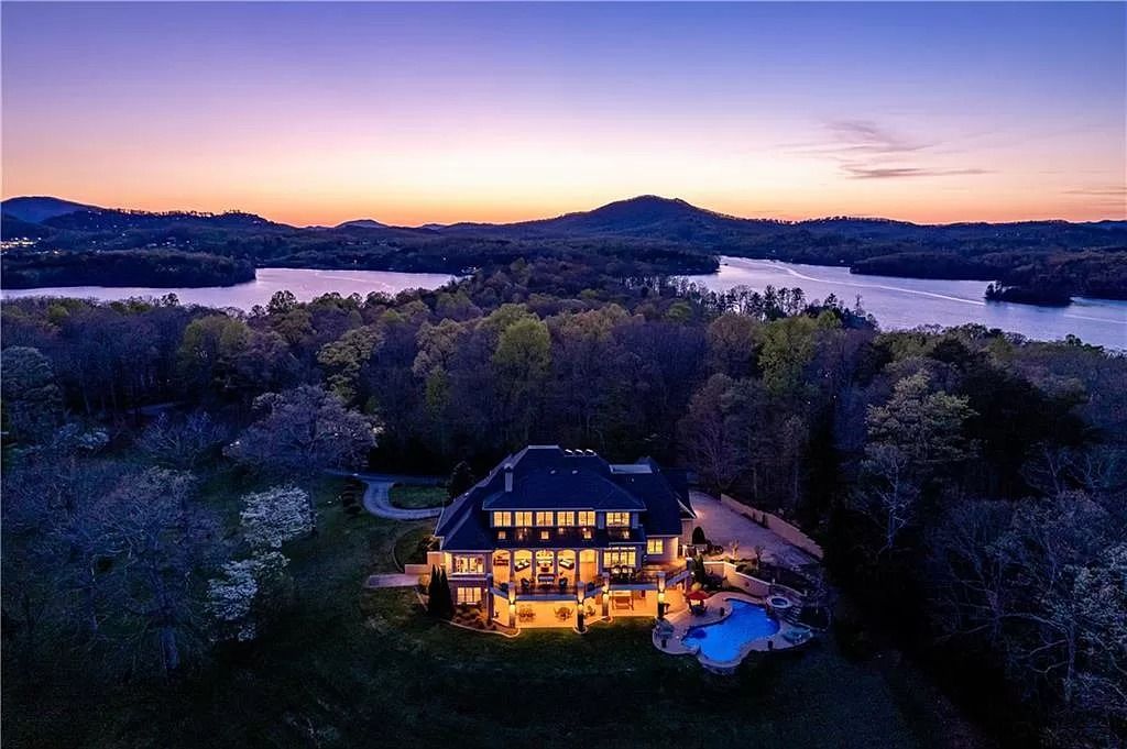 The Estate in Hiawassee is a one-of-a-kind legacy property with timeless architecture now available for sale. This home located at 1970 Hilltop Dr, Hiawassee, Georgia